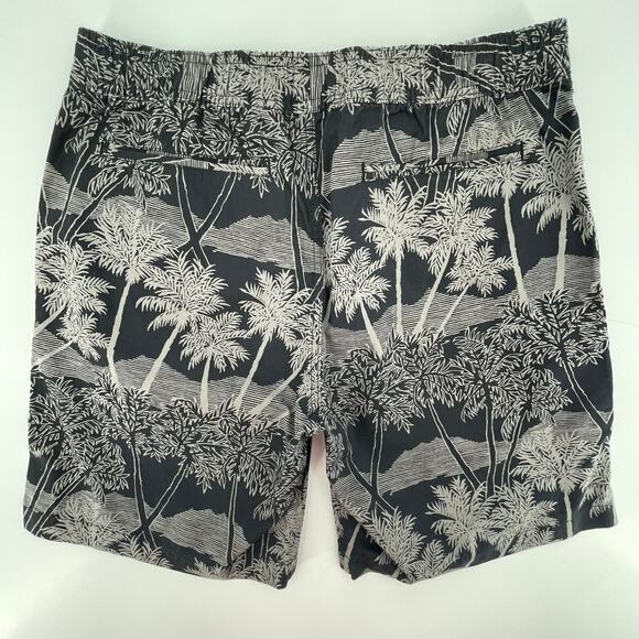 Reyn Spooner Men's Cotton Shorts Palm Shores Elastic Waist NWT, Sz. M  Vacation - Picture 2 of 9